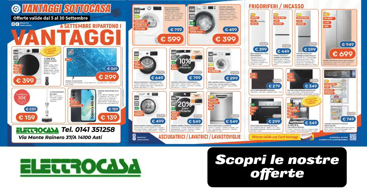 Scopri di più sull'articolo Promozioni Settembre 2025
